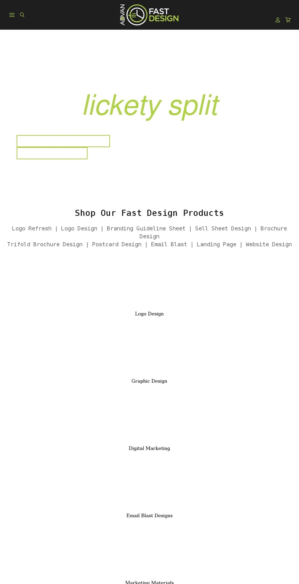 fastdesign.biz shopify website screenshot