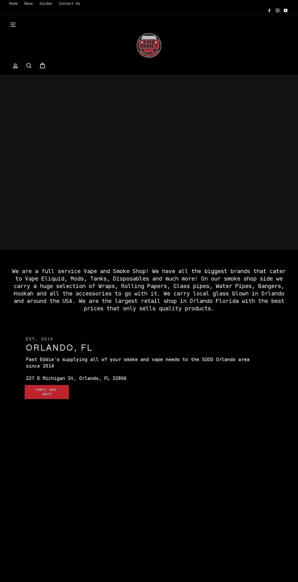 fasteddiesvapedistro.com shopify website screenshot