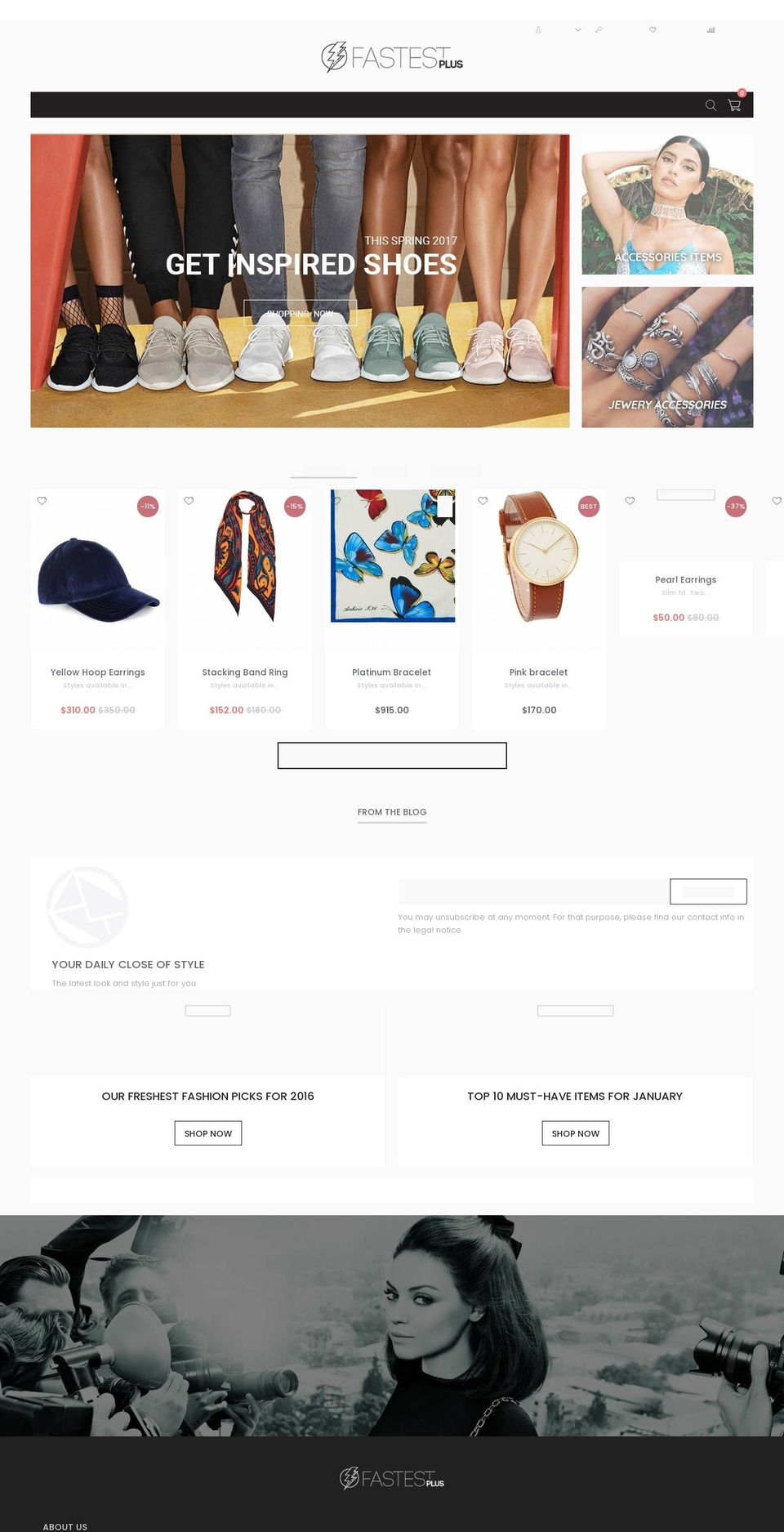 FASTEST Shopify theme site example fastest-accessories.myshopify.com