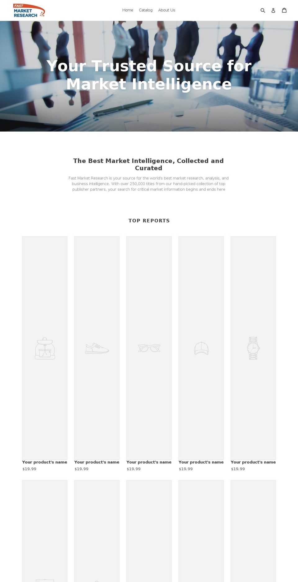 fastmr.com — Shopify storefront screenshot
