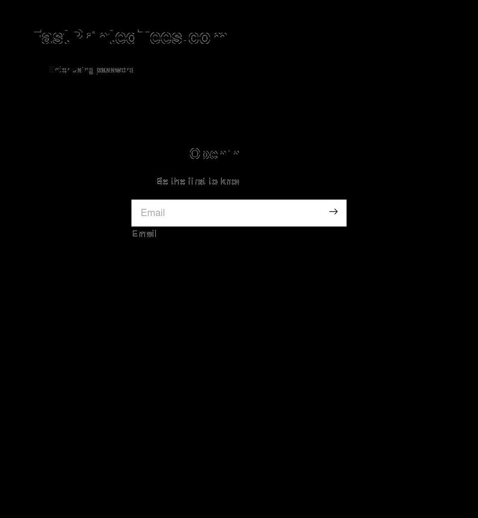 EcomSolid Shopify theme site example fastprintedtees.com
