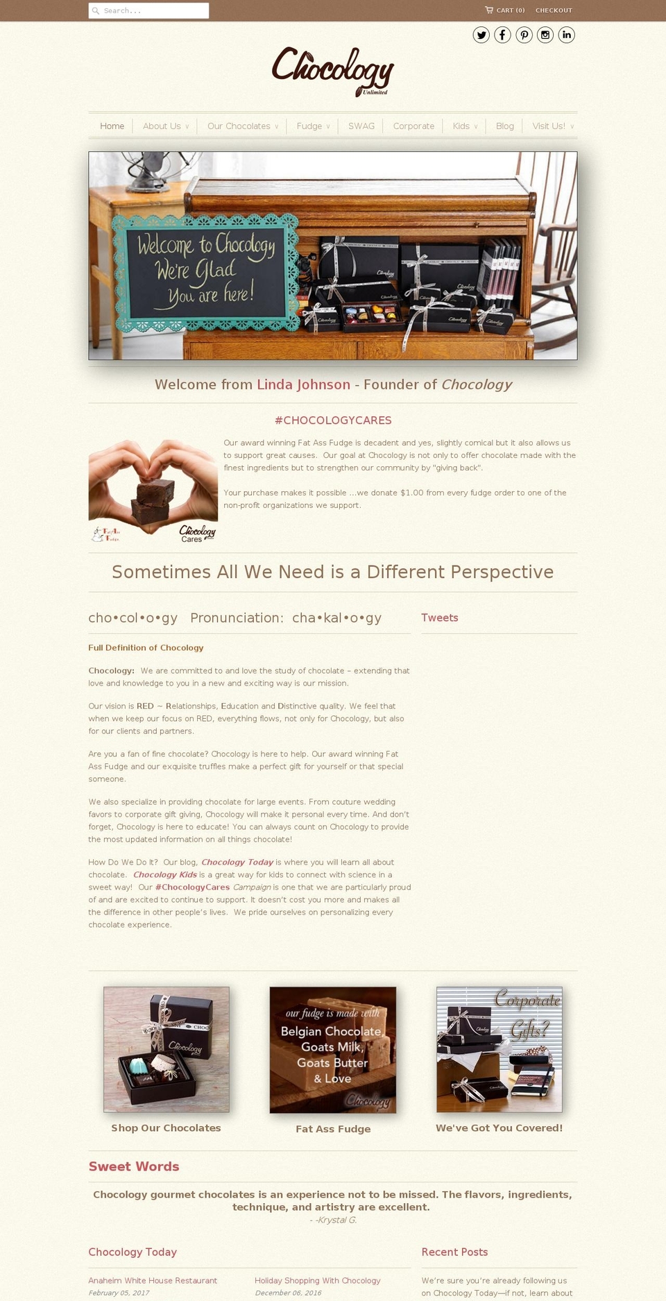 fat-assfudge.com shopify website screenshot