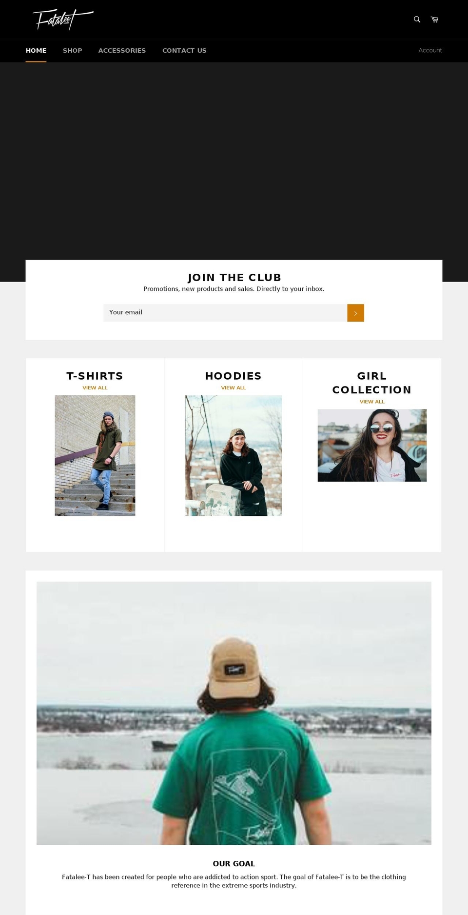 fatalee-t.com — Shopify storefront screenshot