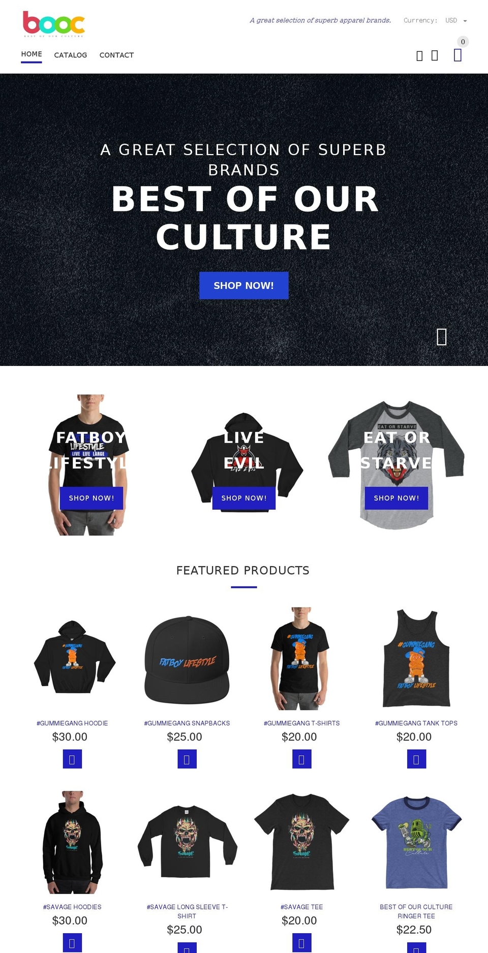 fatboylifestyle.com — Shopify storefront screenshot