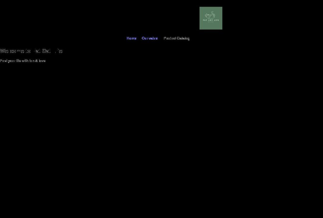 fatcatlife.com shopify website screenshot