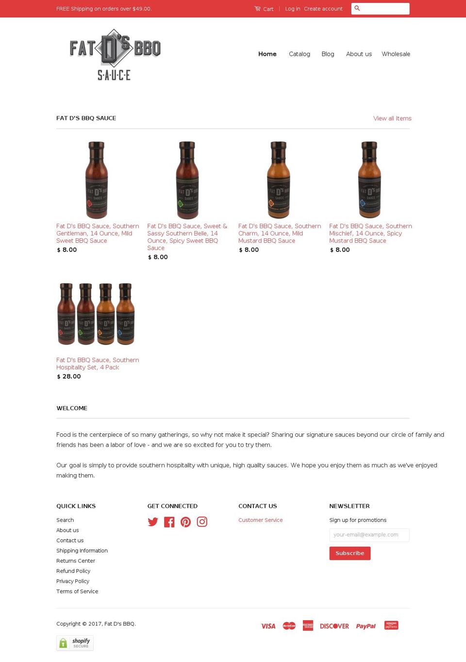 fatdsbbq.com shopify website screenshot