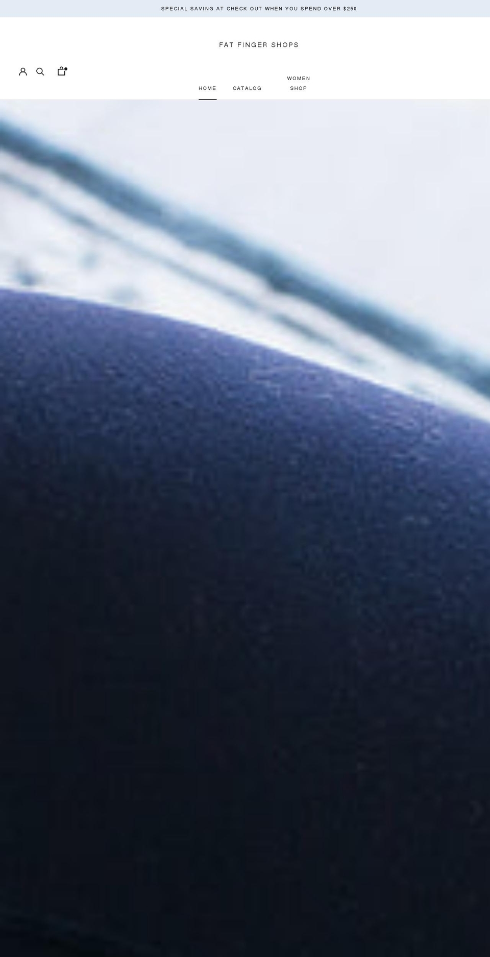 fatfingershops.com shopify website screenshot