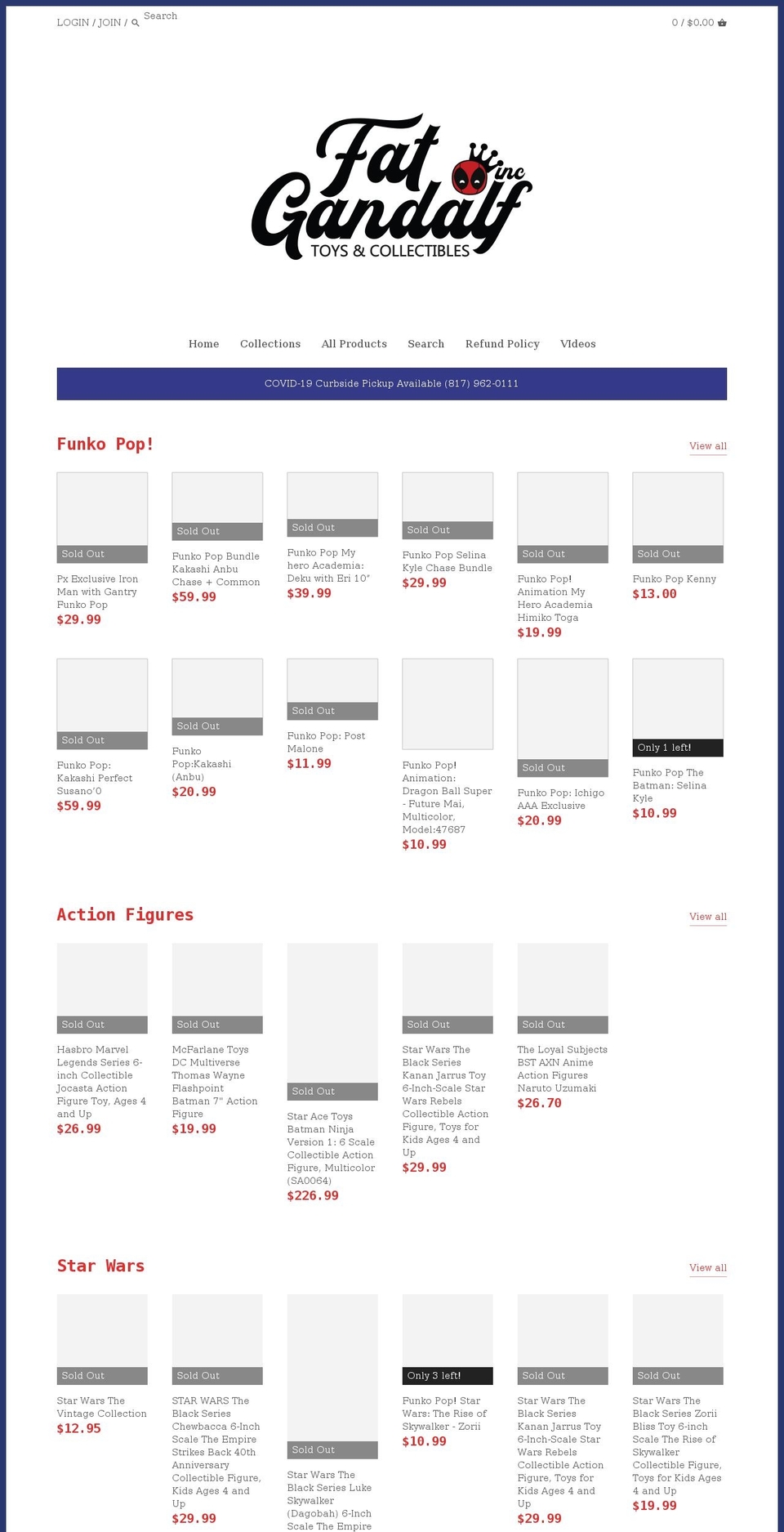 fatgandalf.net shopify website screenshot