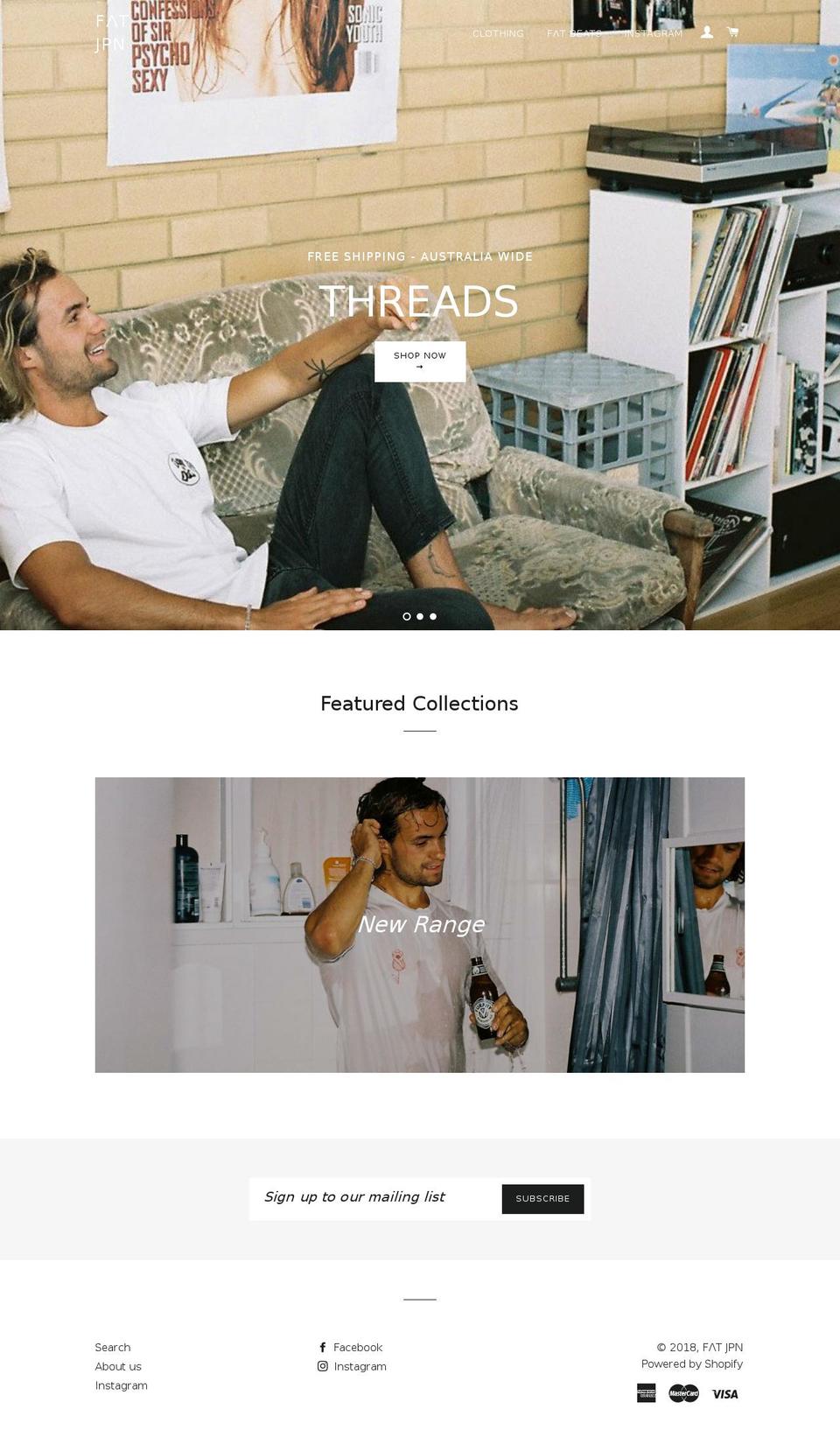 fatjpn.com — Shopify storefront screenshot