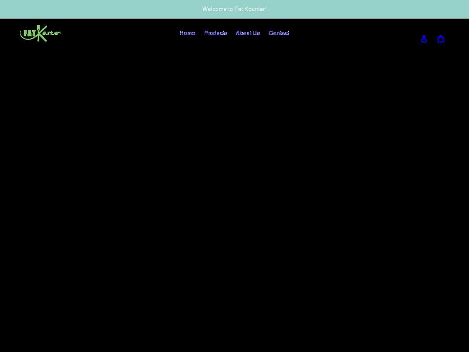 fatkounter.com shopify website screenshot