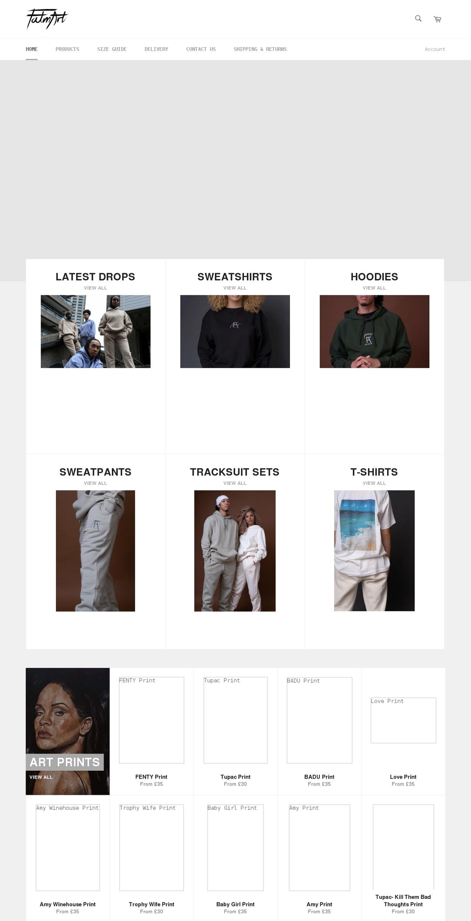 fatmart.co.uk shopify website screenshot