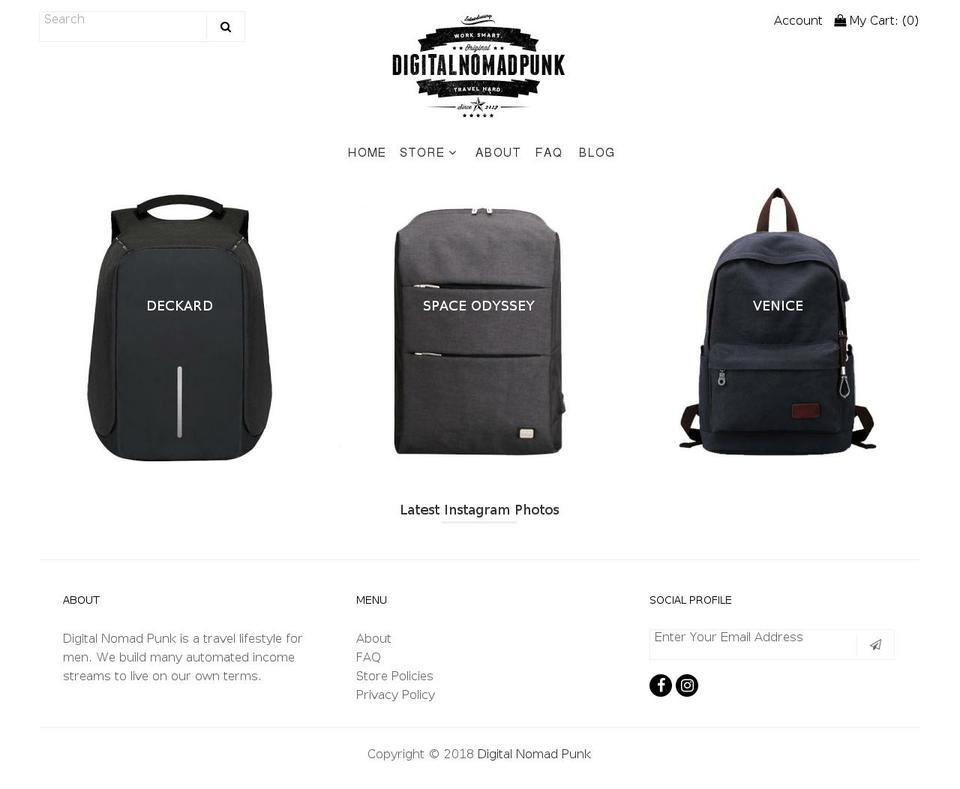 fatoscanolli.com — Shopify storefront screenshot