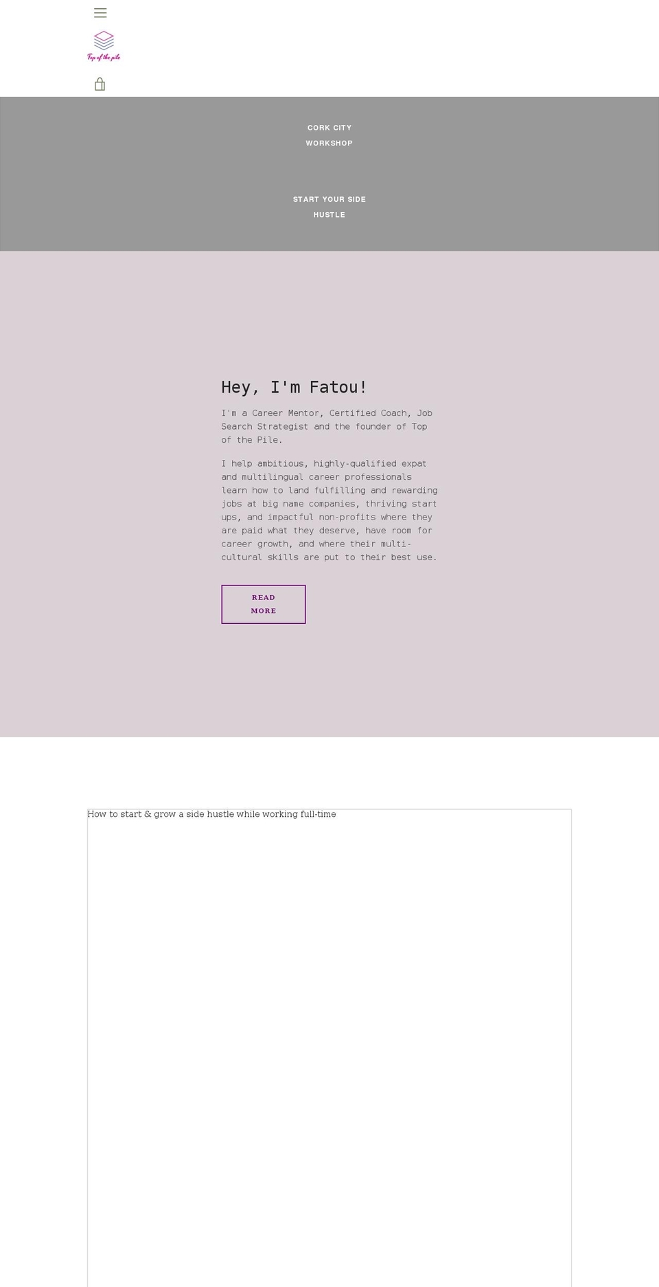 fatou-barry.com shopify website screenshot