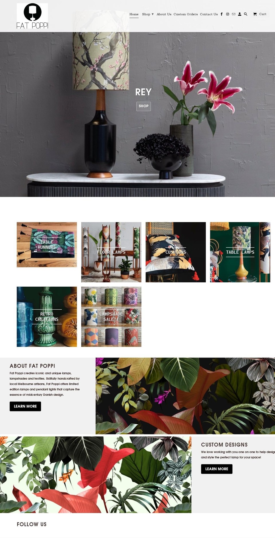 fatpoppi.com.au shopify website screenshot