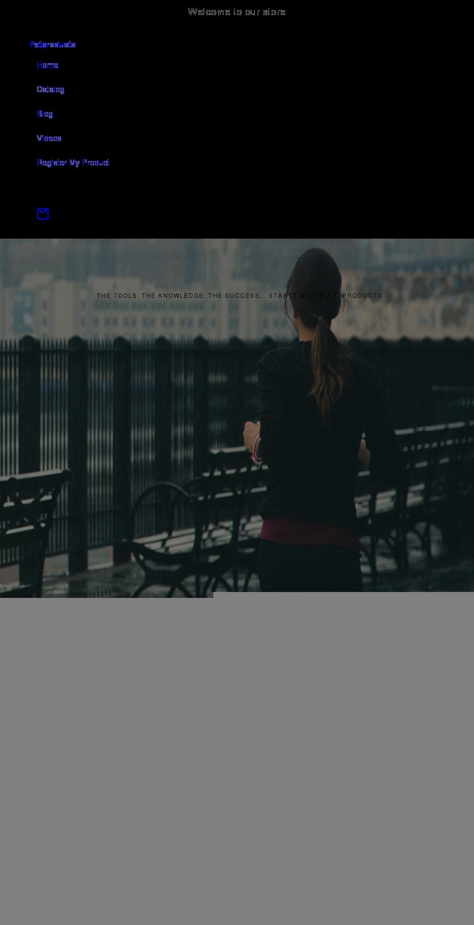 fatproducts.myshopify.com shopify website screenshot