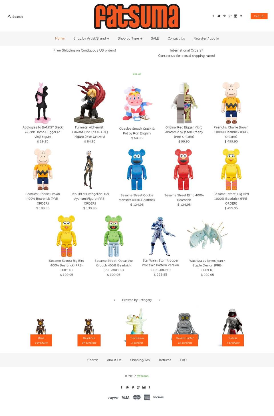 fatsuma.com shopify website screenshot