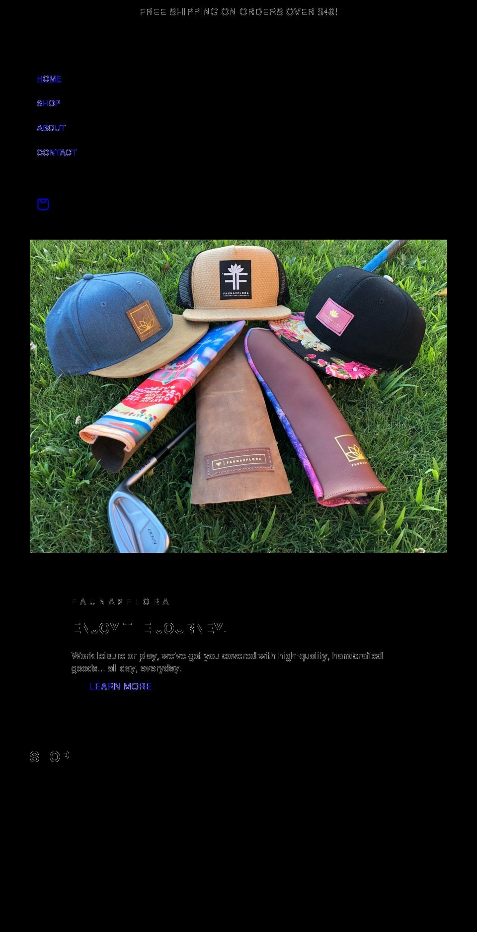 fauna2flora.com shopify website screenshot