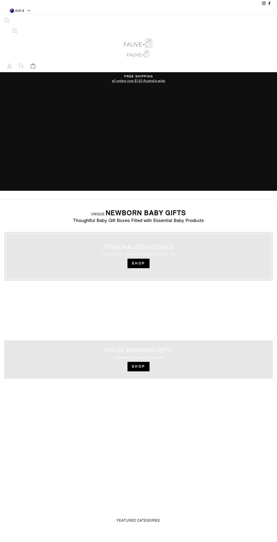 fauveandco.com.au shopify website screenshot
