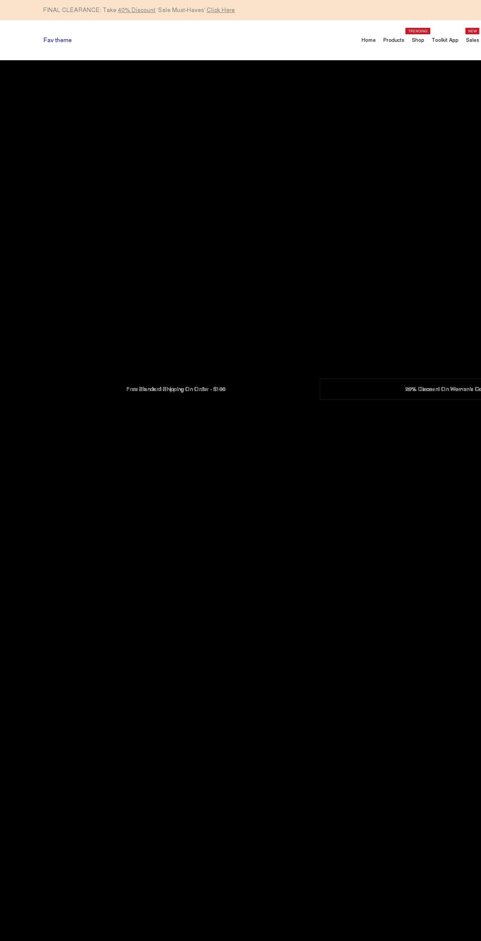 fav-theme.myshopify.com shopify website screenshot
