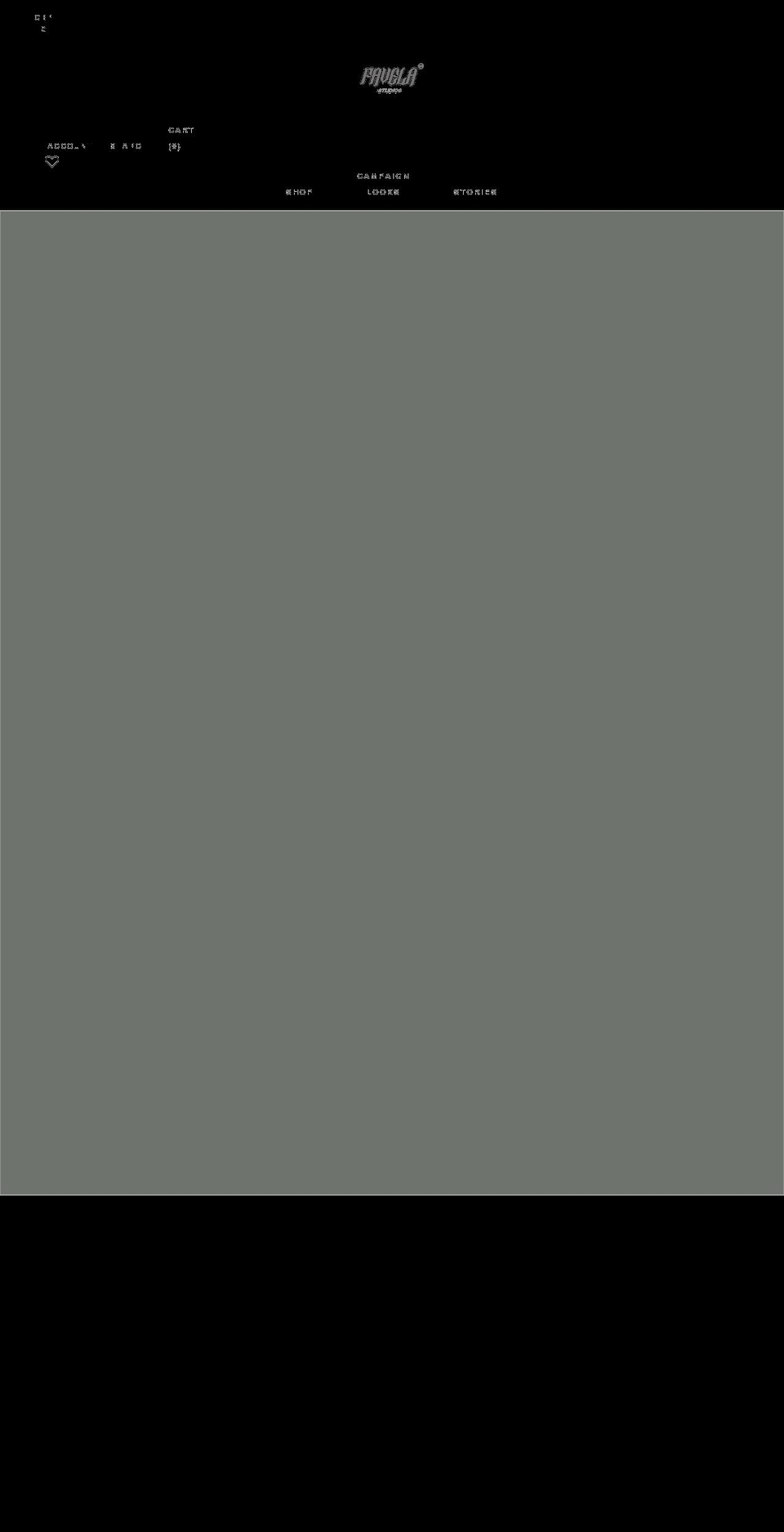 favelastudios.com shopify website screenshot