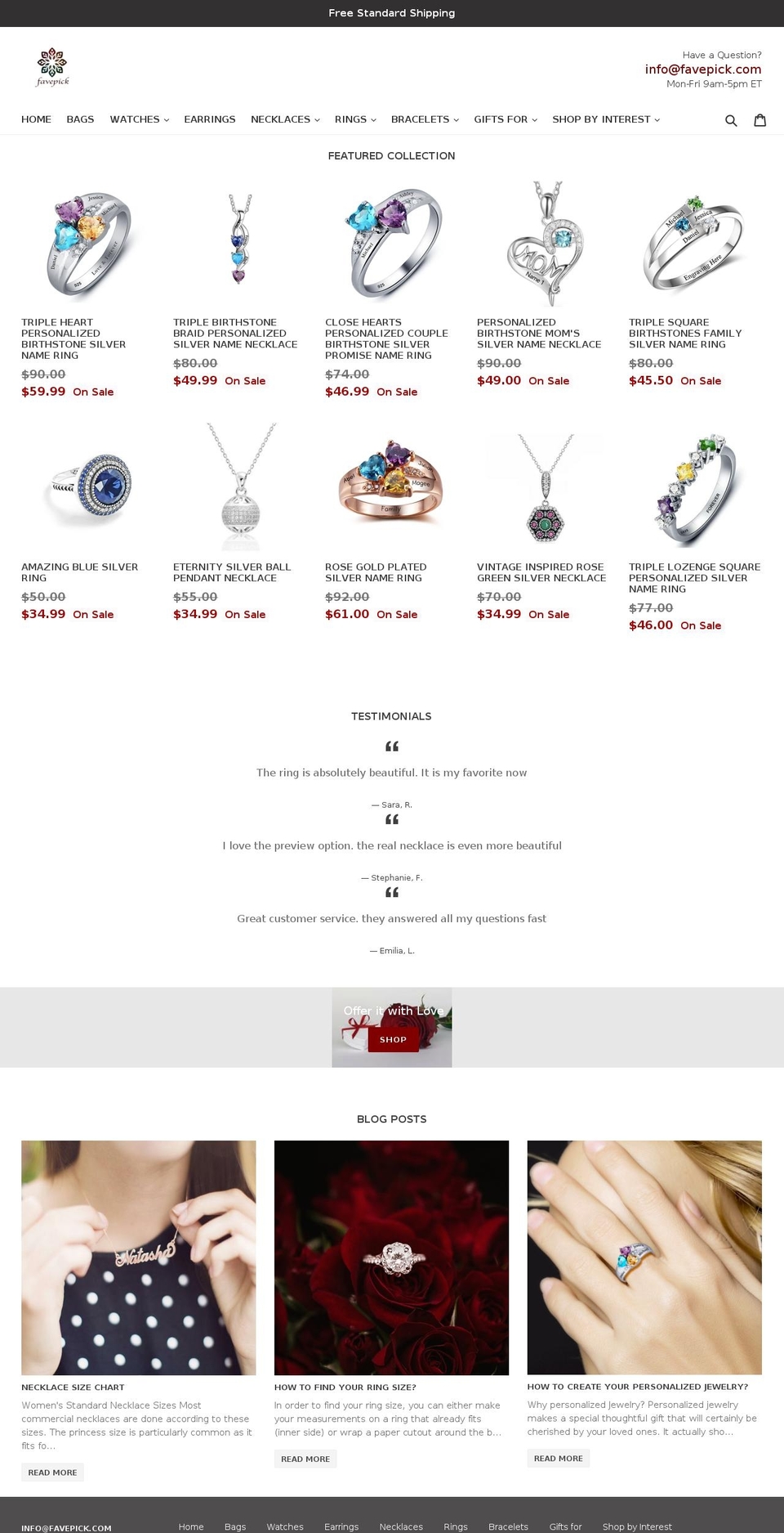 dsl-theme-6-1 Shopify theme site example favepick.com