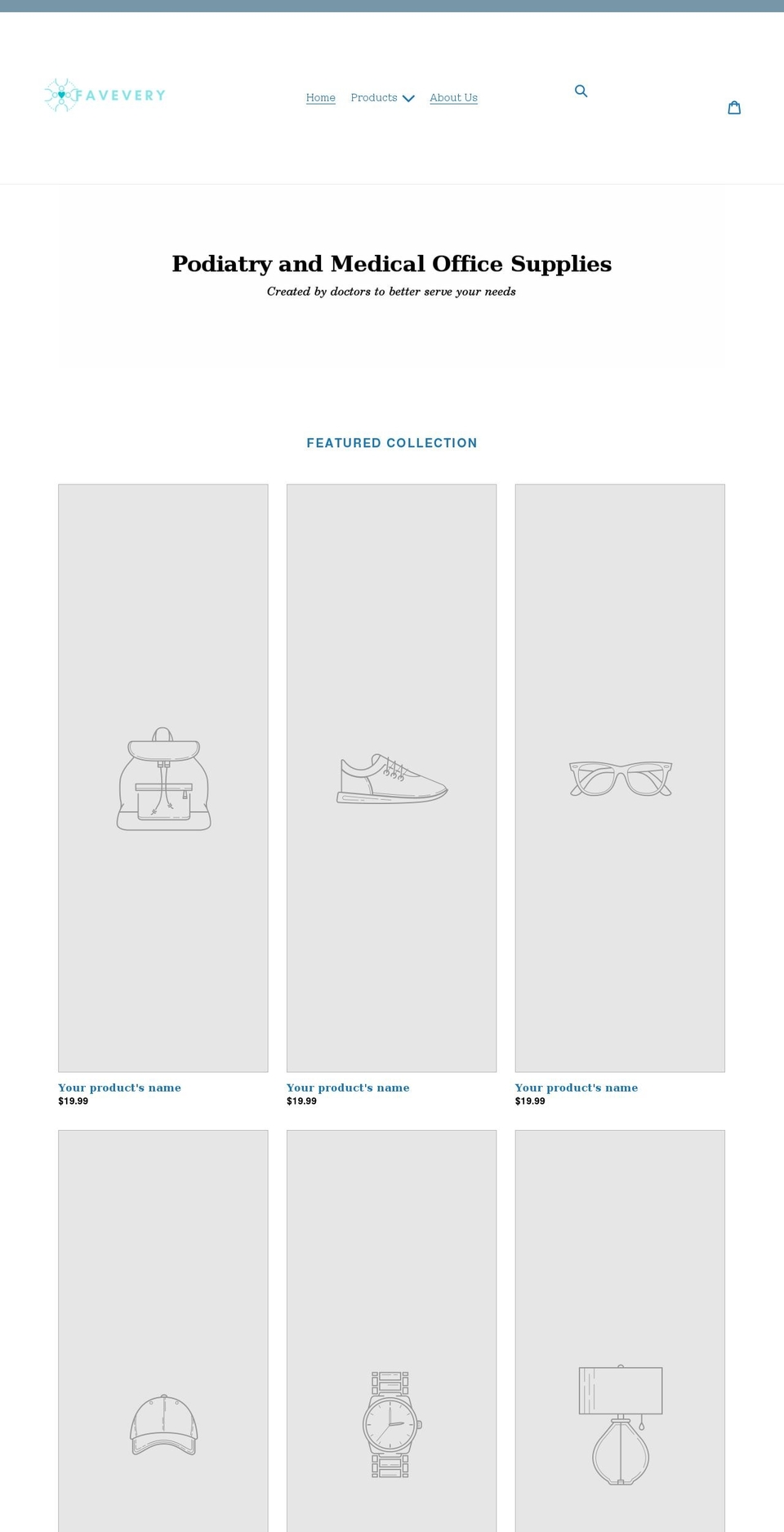 favevery.com shopify website screenshot