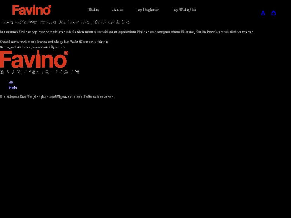 favino.de shopify website screenshot