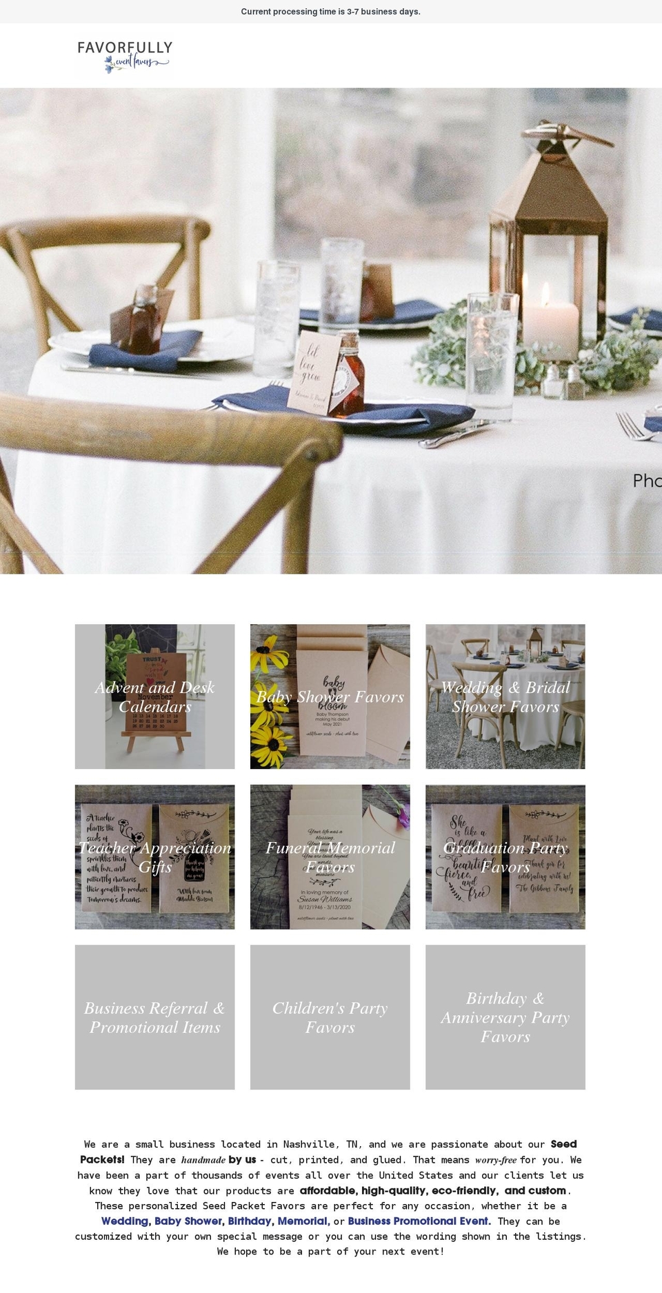 favorfully.com shopify website screenshot