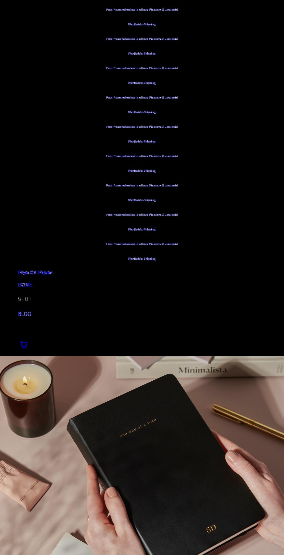 fayecopapier.com shopify website screenshot