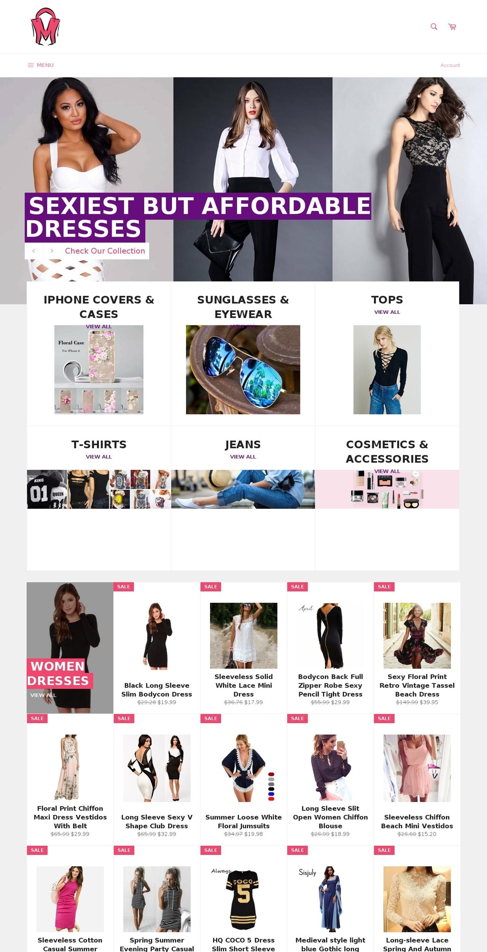 fayshun.com — Shopify storefront screenshot