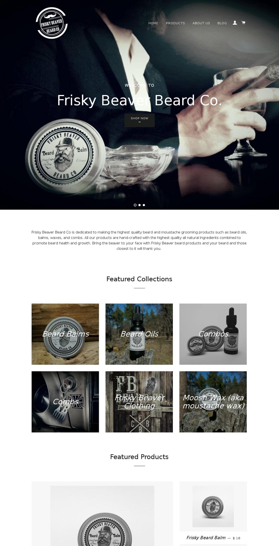 fbbeardco.com — Shopify storefront screenshot