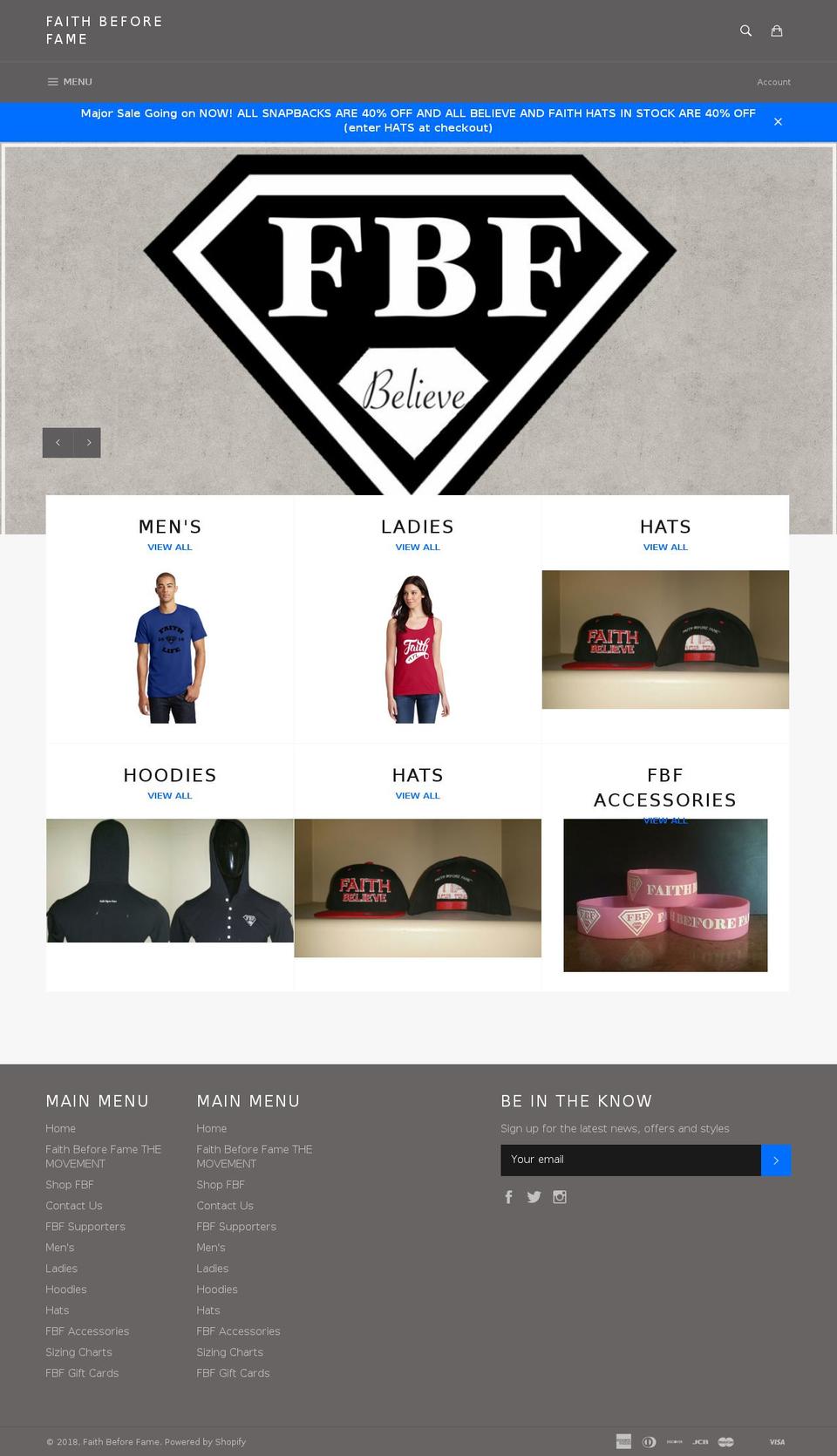 fbf1971.com — Shopify storefront screenshot