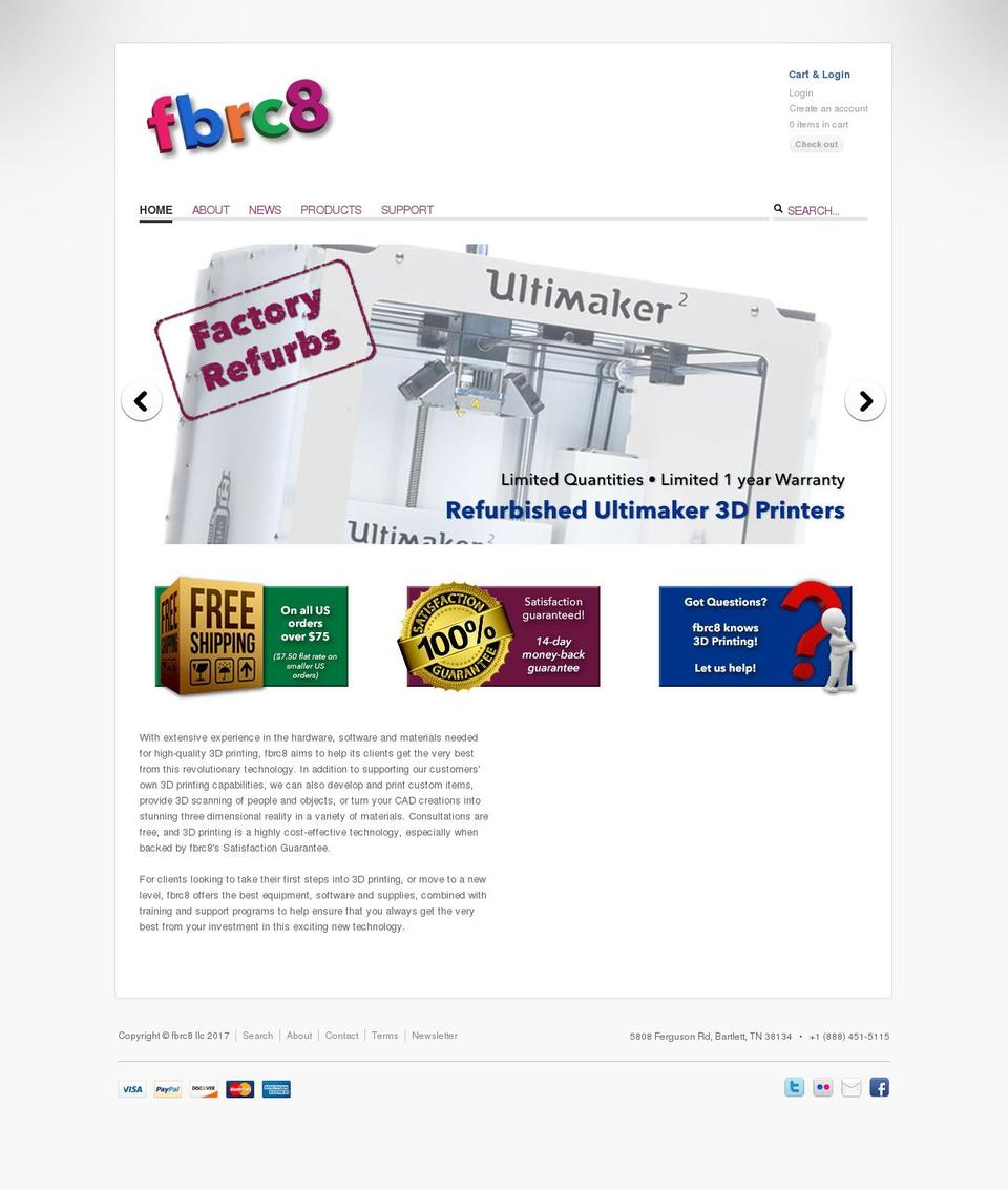 fbrc8.com shopify website screenshot