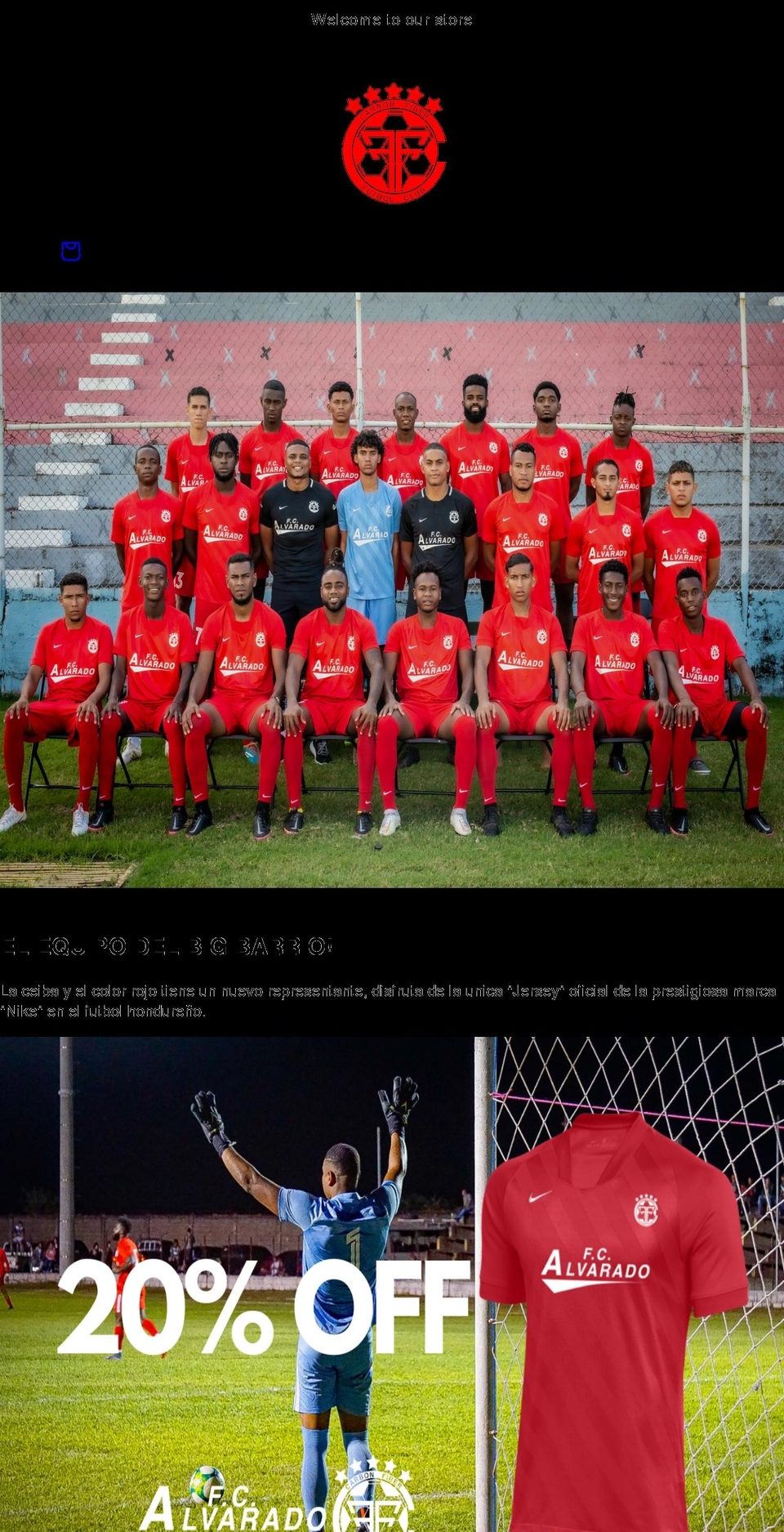 fcalvarado.com shopify website screenshot