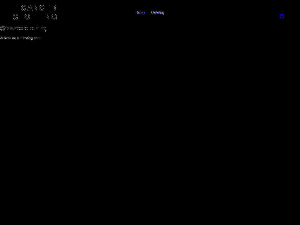 fcancerclothing.com shopify website screenshot