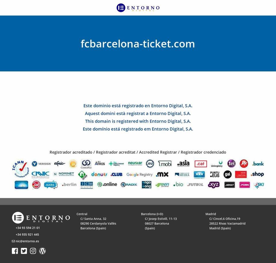 fcbarcelona-ticket.com — Shopify storefront screenshot