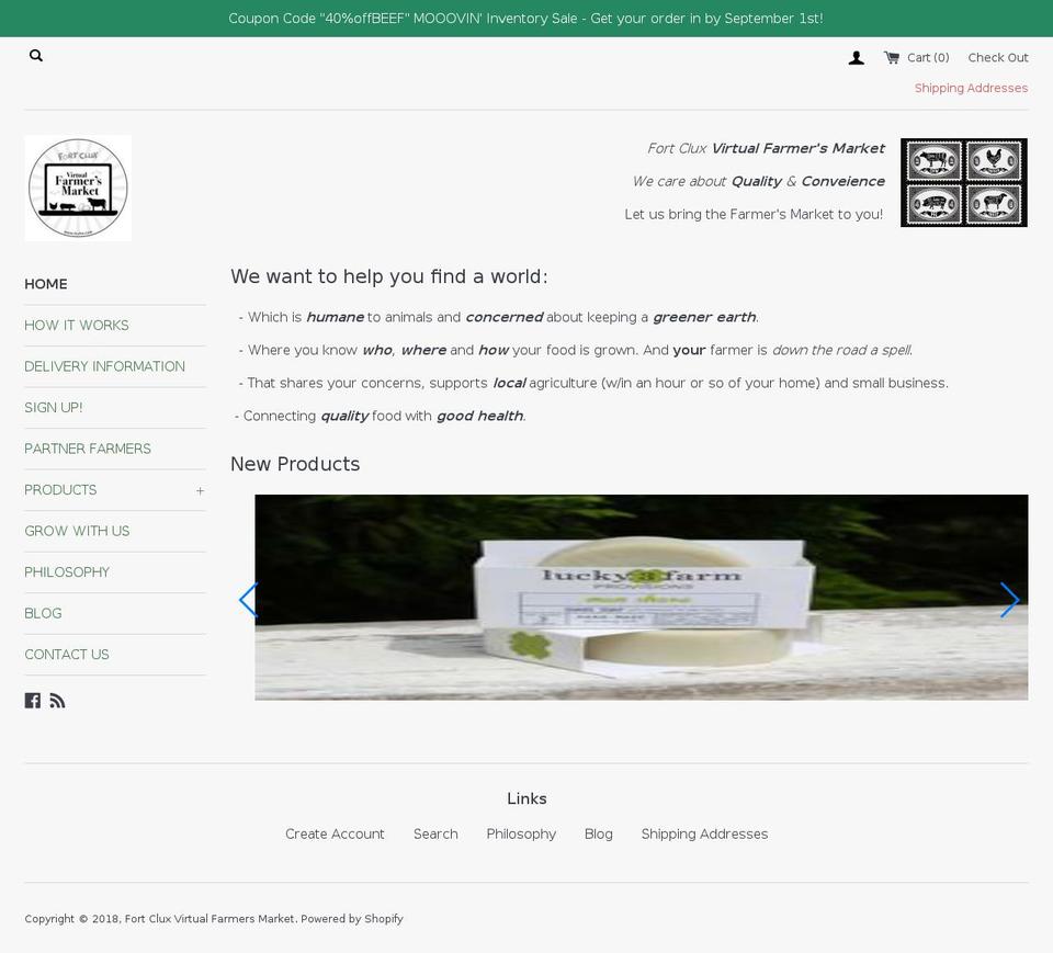 fcvfm.com — Shopify storefront screenshot