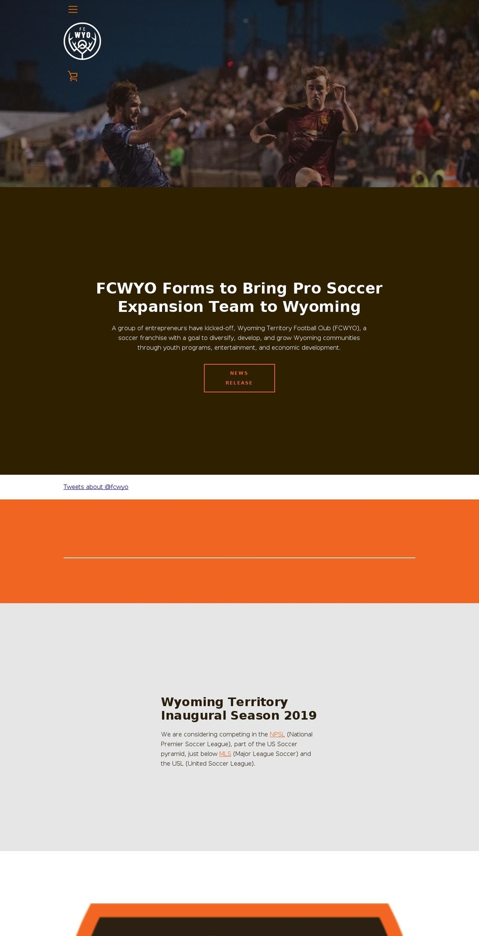 fcwyo.com shopify website screenshot