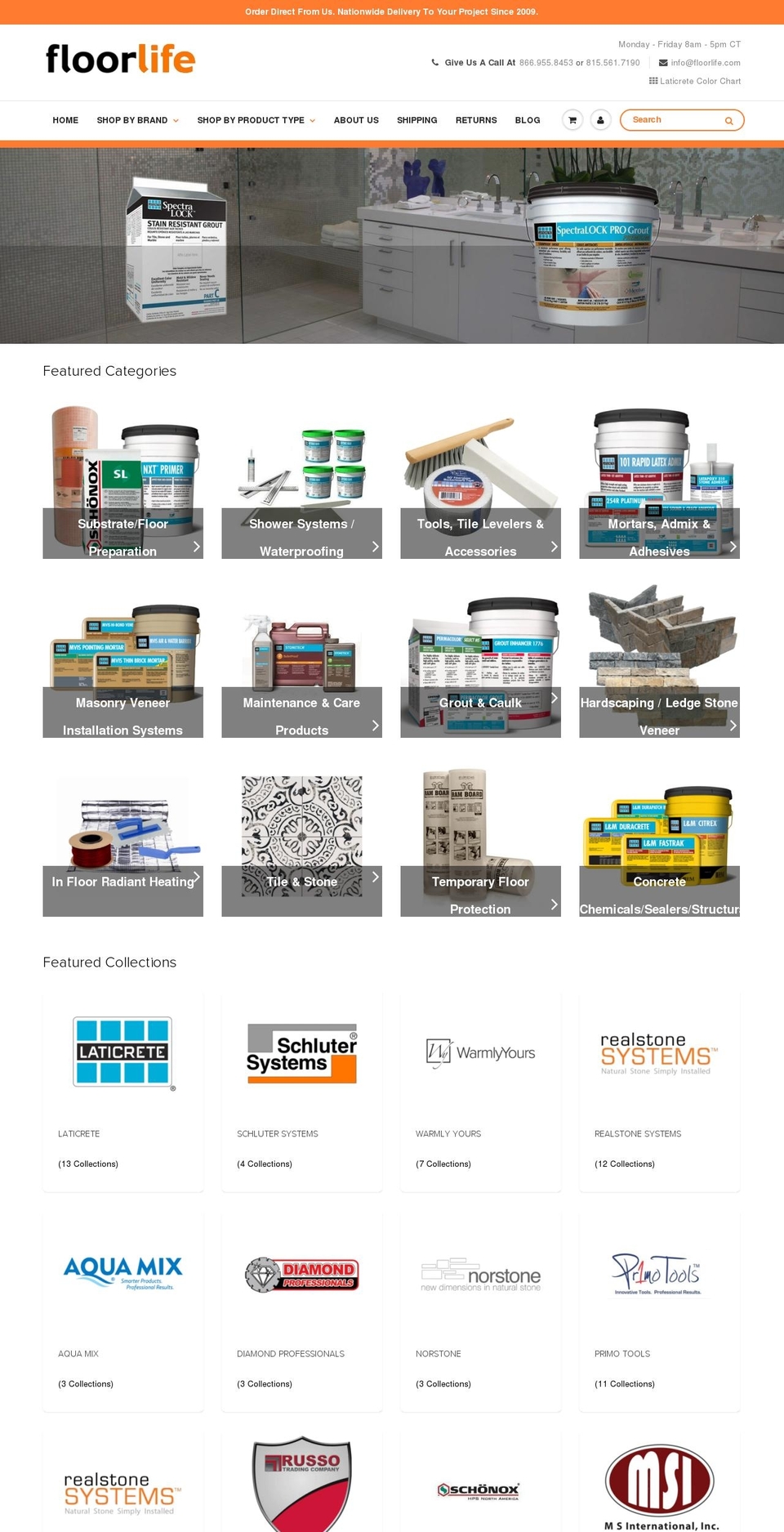fdacorp.com — Shopify storefront screenshot