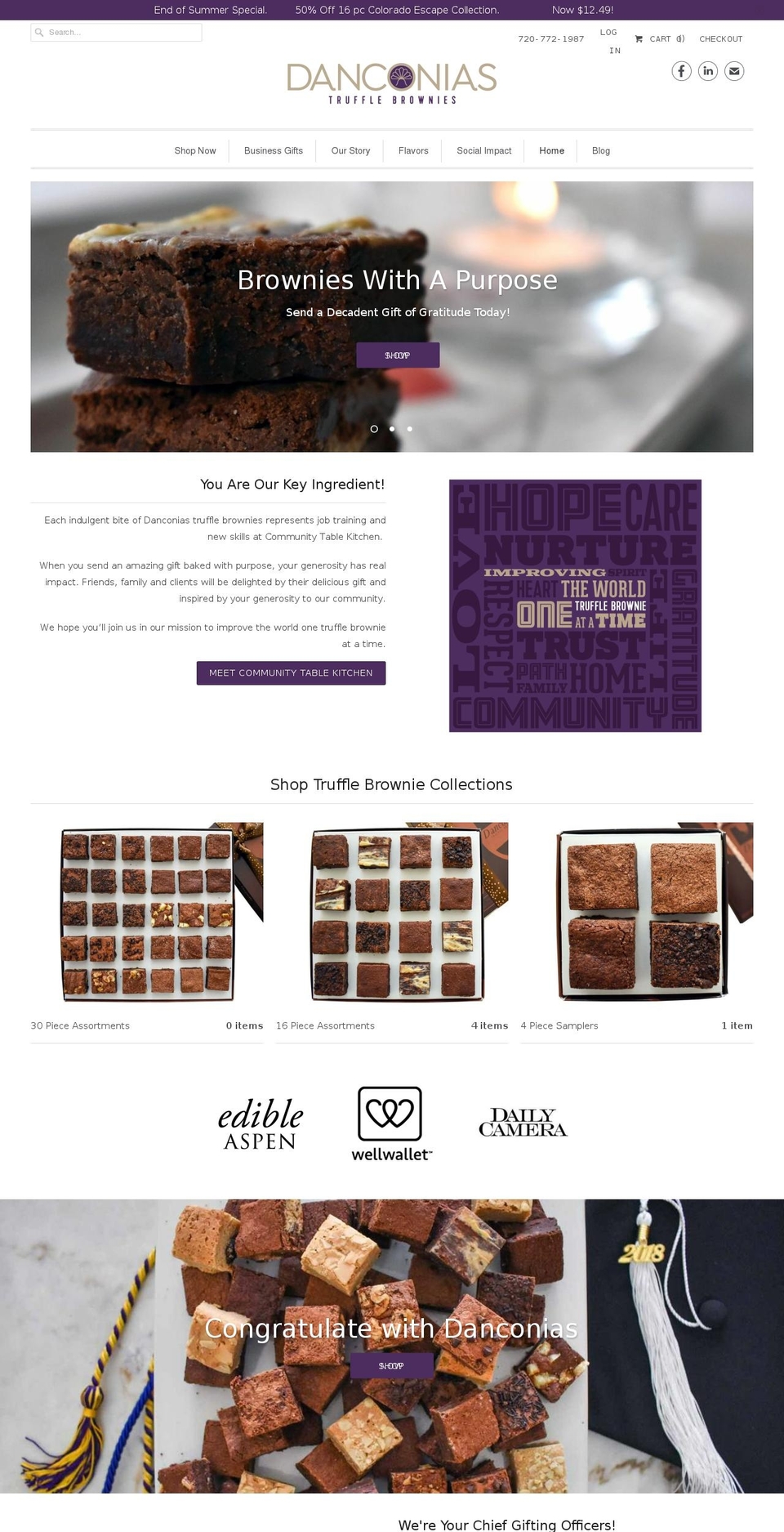 fdanconia.com — Shopify storefront screenshot
