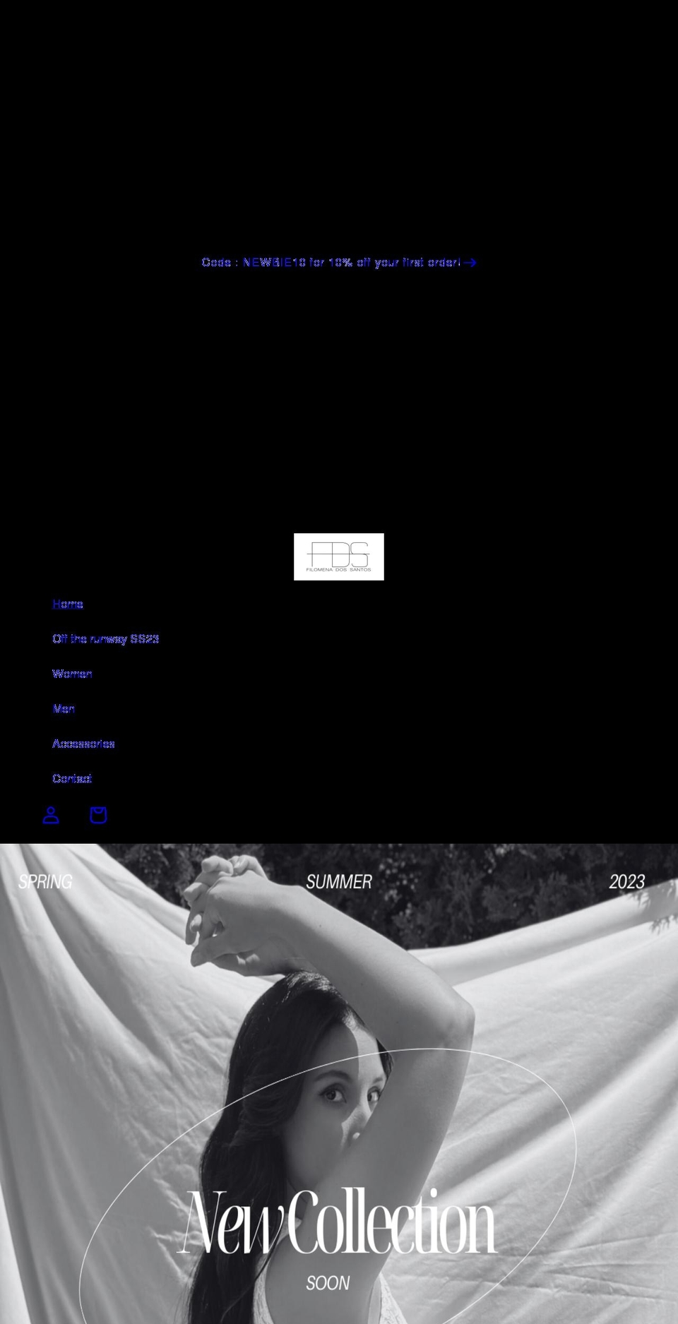 fdsclothing.com shopify website screenshot