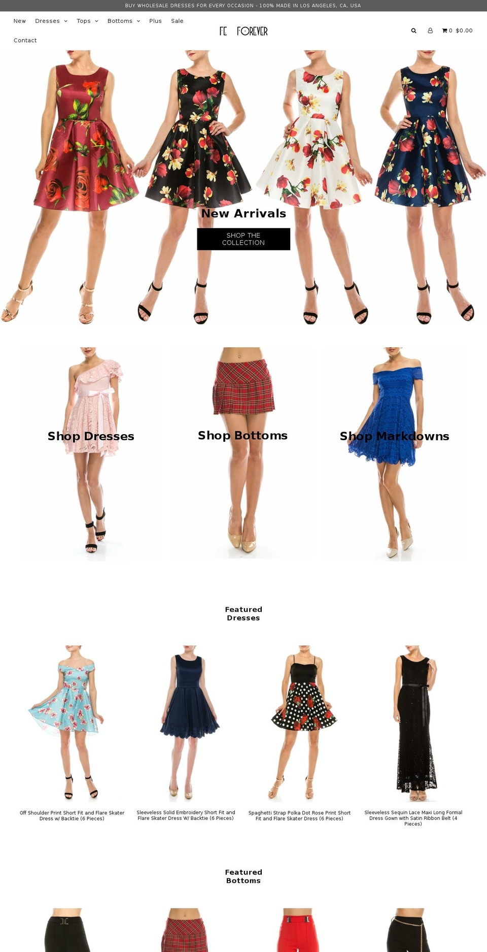 fe-forever.myshopify.com shopify website screenshot