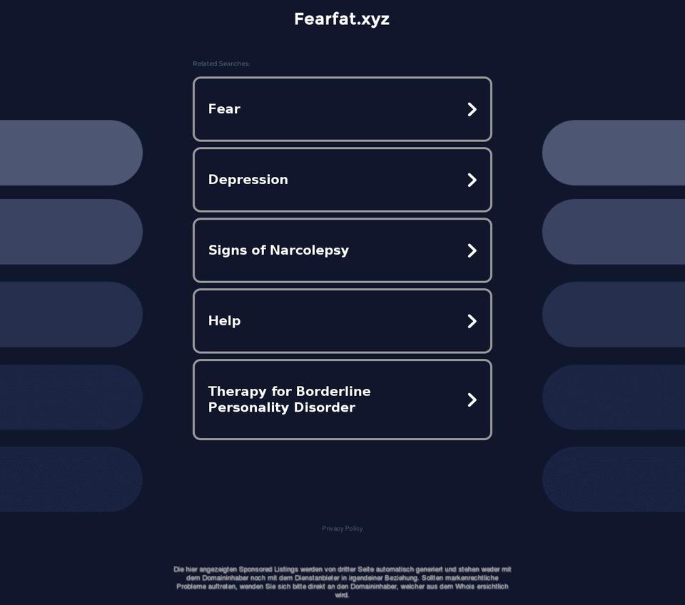 fearfat.xyz shopify website screenshot