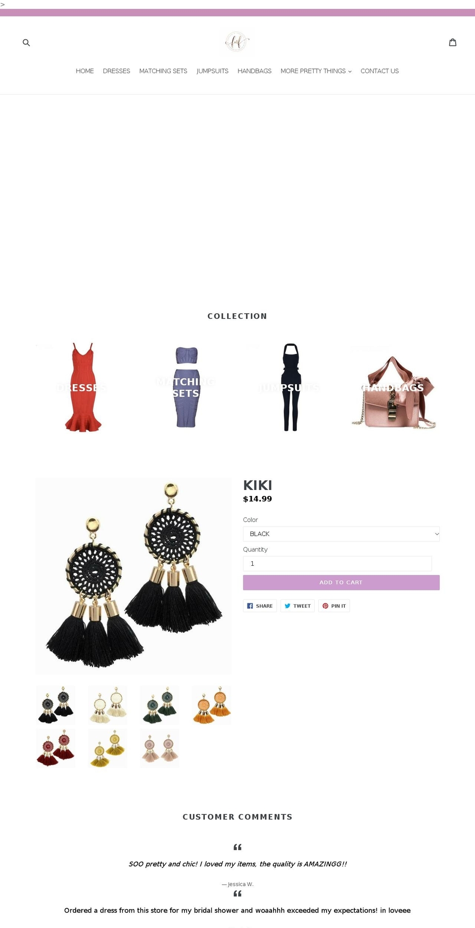 fearlessnfabulous.com — Shopify storefront screenshot