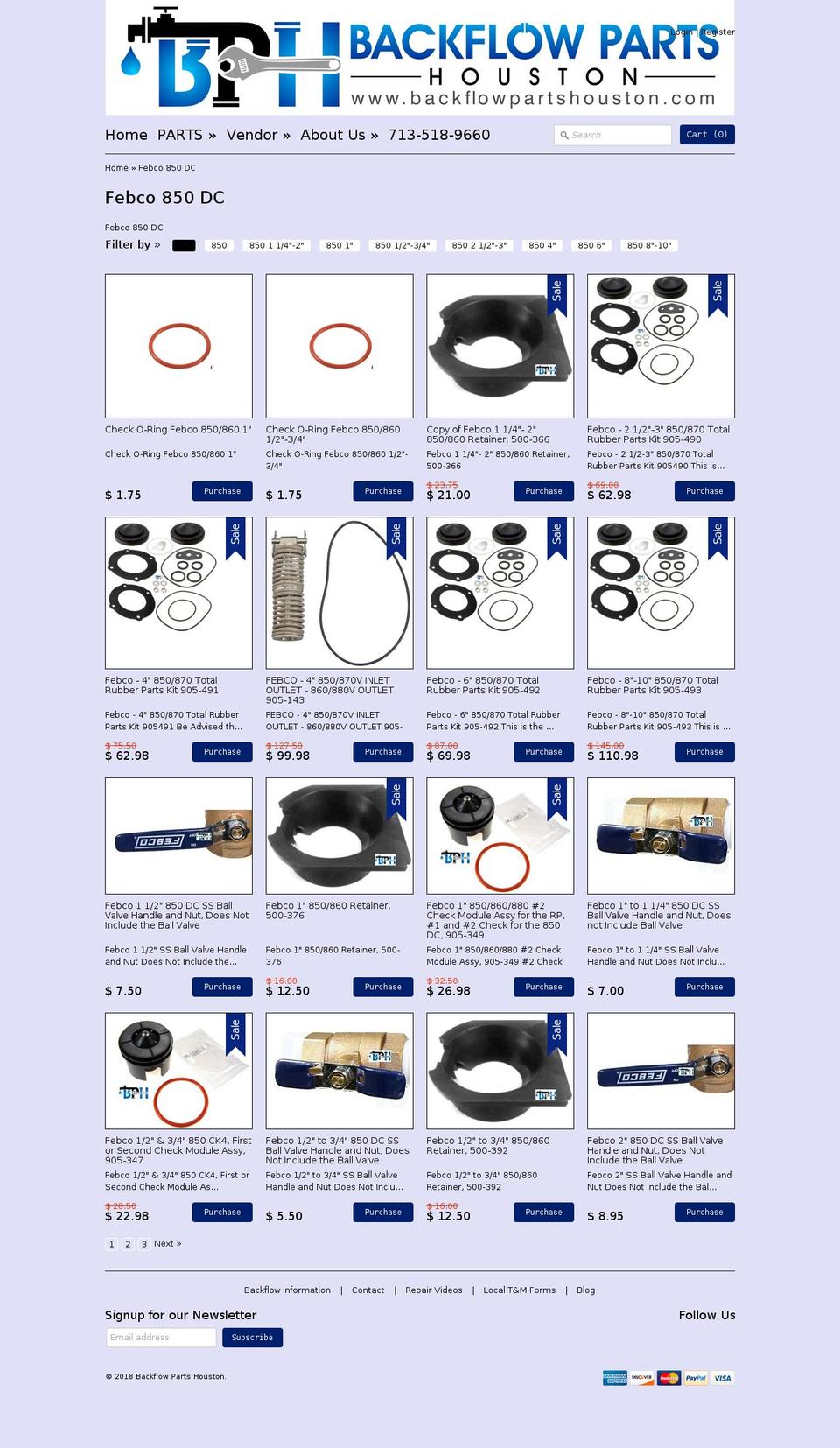 Copy of Expression -- WH Shopify theme site example febco850parts.com