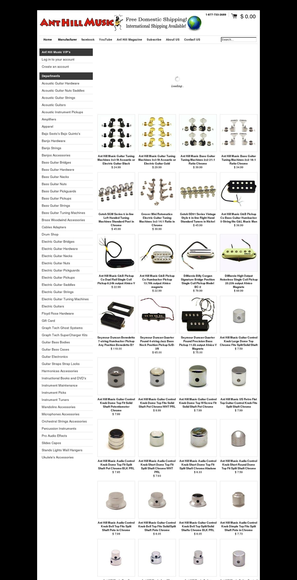 febmusic.net shopify website screenshot