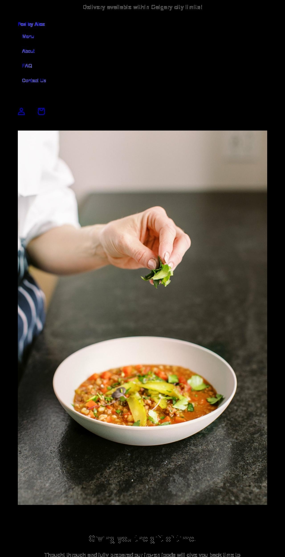 fedbyalex.com shopify website screenshot