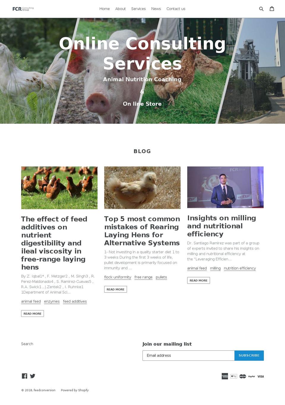 feedconversion.com — Shopify storefront screenshot