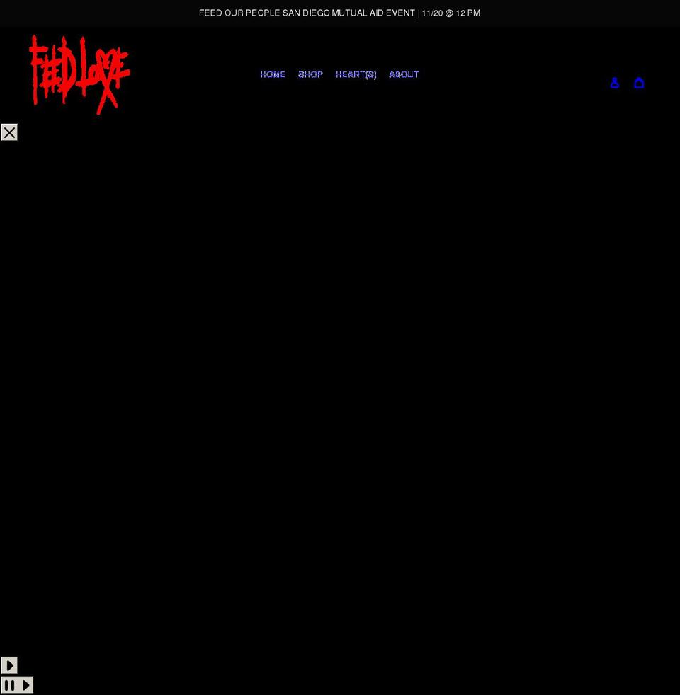 feedlove.co shopify website screenshot