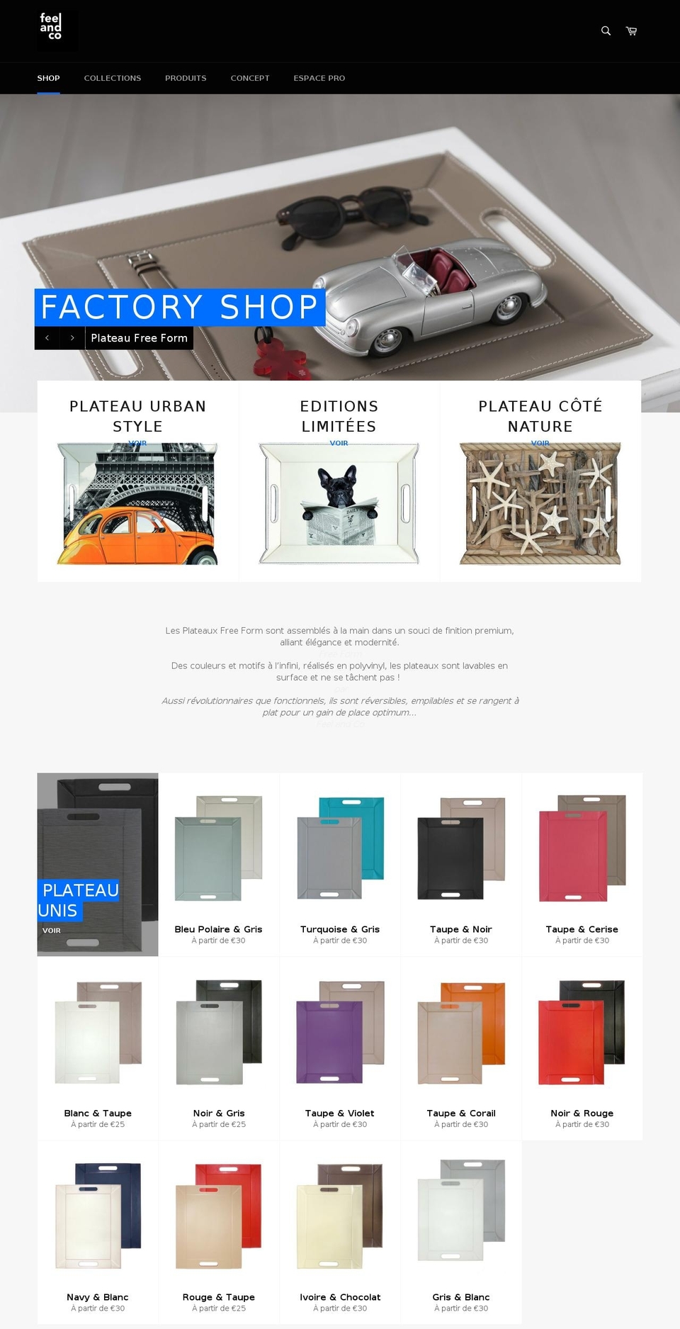 feel-and-co.com — Shopify storefront screenshot